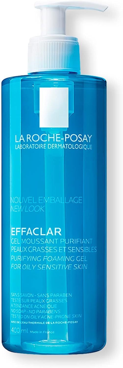 La Roche Posay Effaclar | Gel Purificante Gel Limpiador Facial | Piel Grasa |400 ml