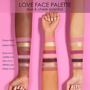 Natasha Denona | Love Face Palette | Paleta de rostro y sombras